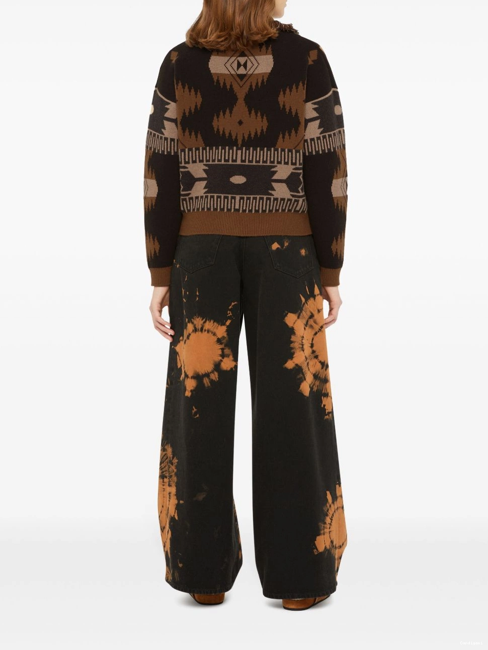 Cheap patterned-jacquard cardigan Alanui Women 0823